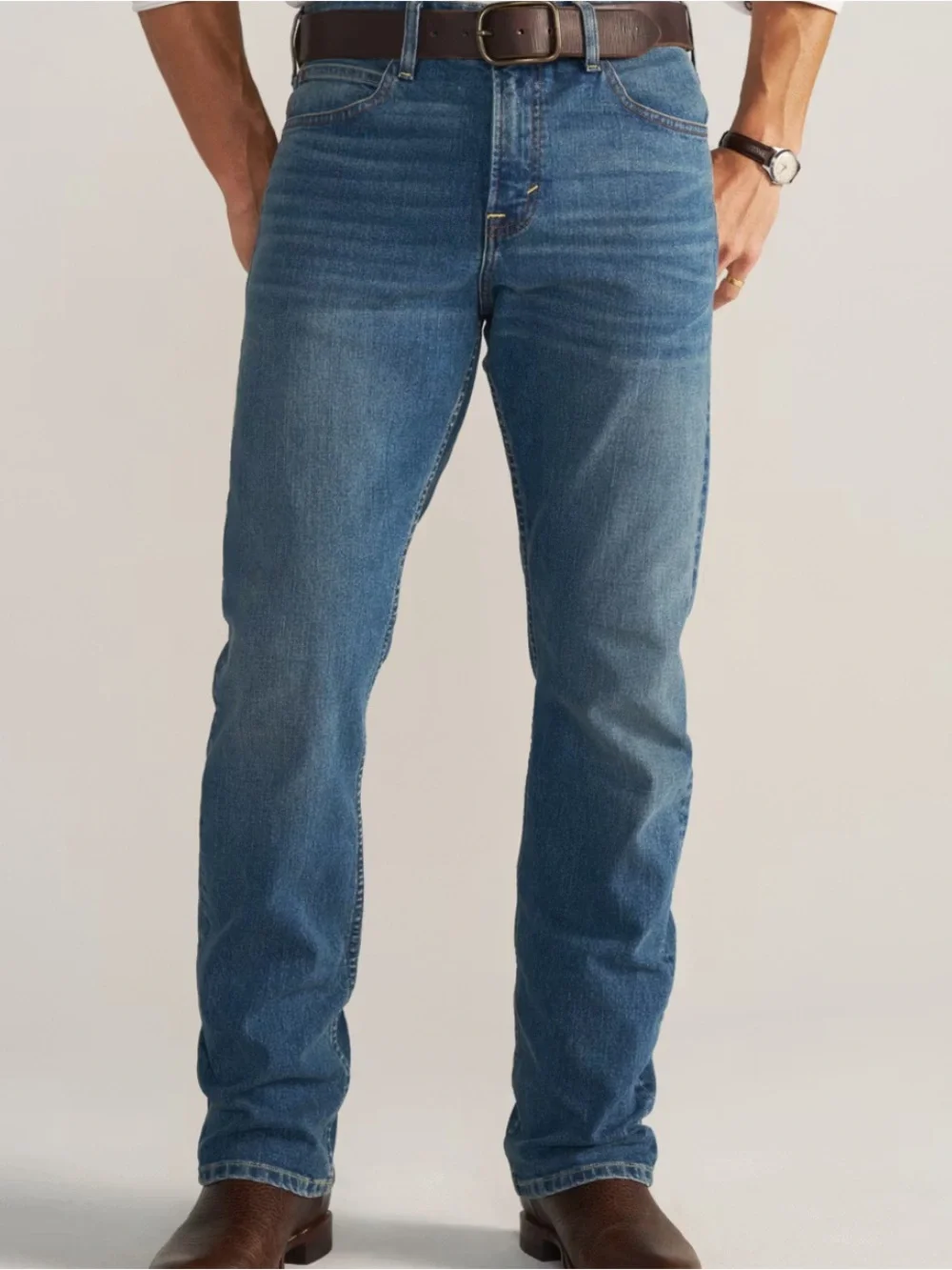 Tecovas slim straight denim jeans 34